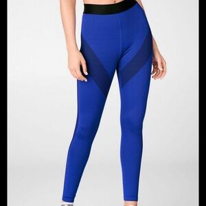 Fabletics Royal Blue High-Waist Performance Leggings